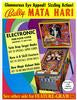 Mata Hari 2 Illuminated Pinball Artwork